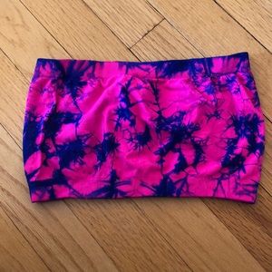 FREE WITH purchase!! Pink and blue bandeau